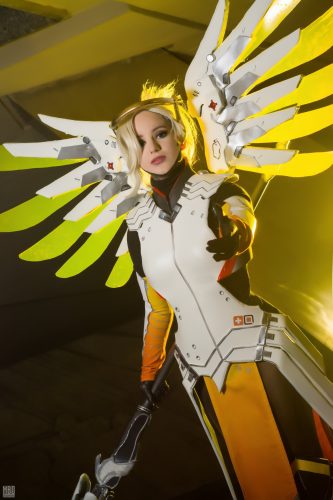 overwatch cosplay Mercy01