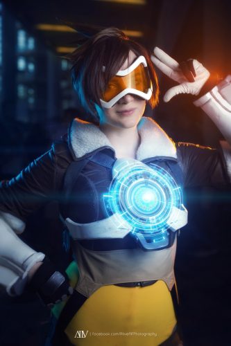 overwatch cosplay Tracer07